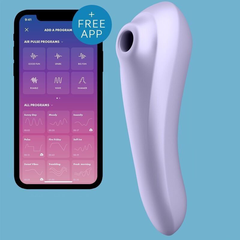 Satisfyer Dual Pleasure | Succionador 17,9 cm con app