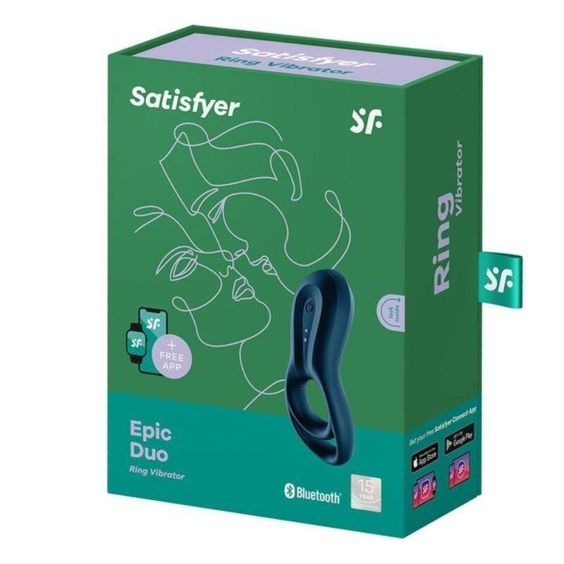 Satisfyer Epic Duo | Anillo vibrador con App potente
