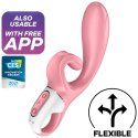 Satisfyer Hug Me Vibrador Rabbit App Rosa