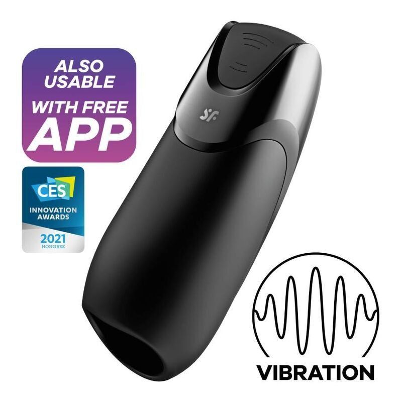Satisfyer Men Vibration+ Negro