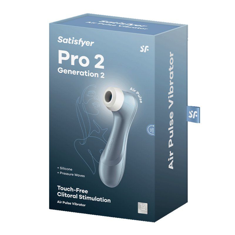 Satisfyer Pro 2 Azul – Estimulador Clítoris 16,5 cm Air-Pulse