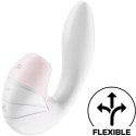 Satisfyer Supernova Estimulador Y Vibrador Blanco