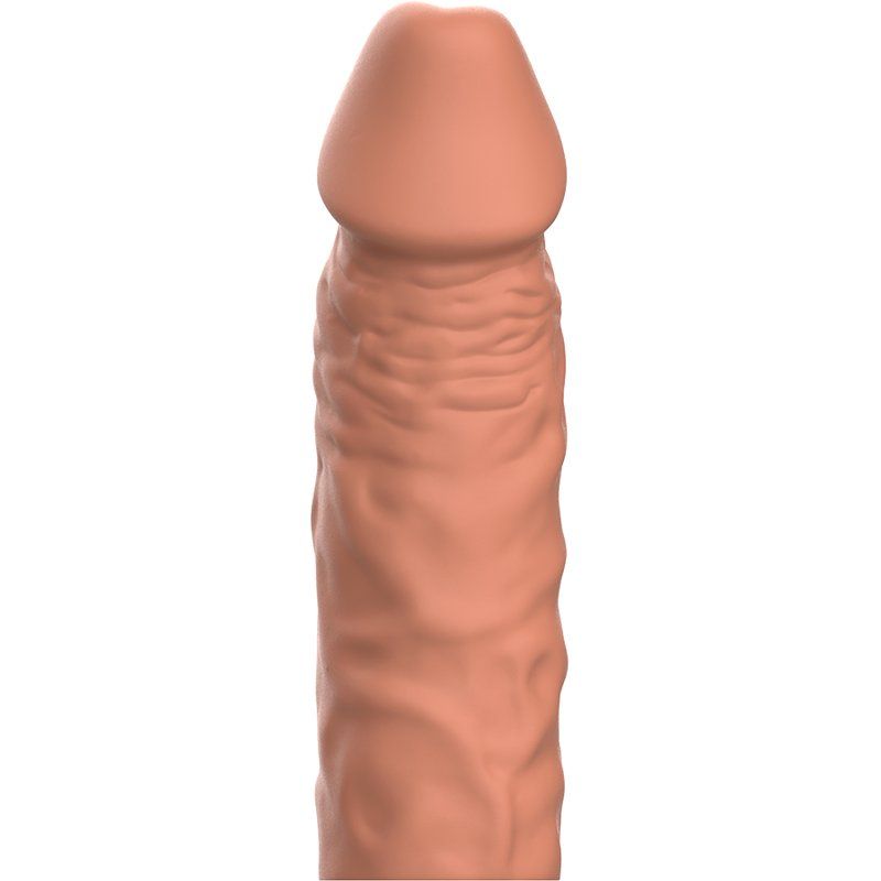 VirilXL V5 Extensión pene 11 cm | Silicona líquida marrón