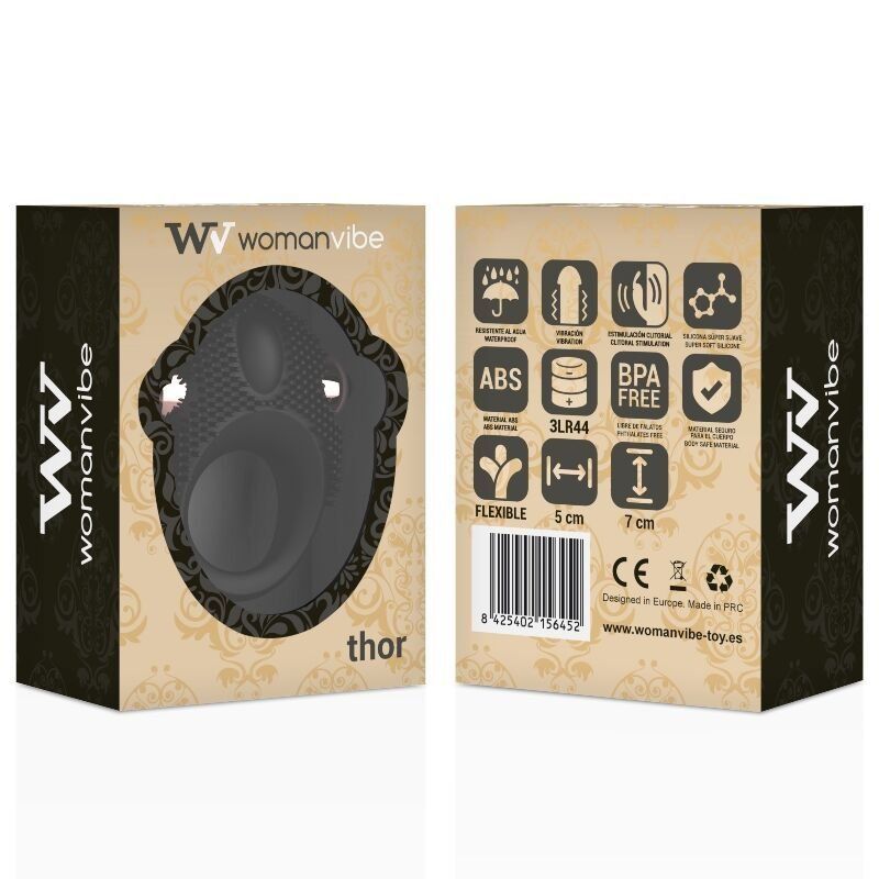 Thor Anillo Vibrador Silicona – Womanvibe