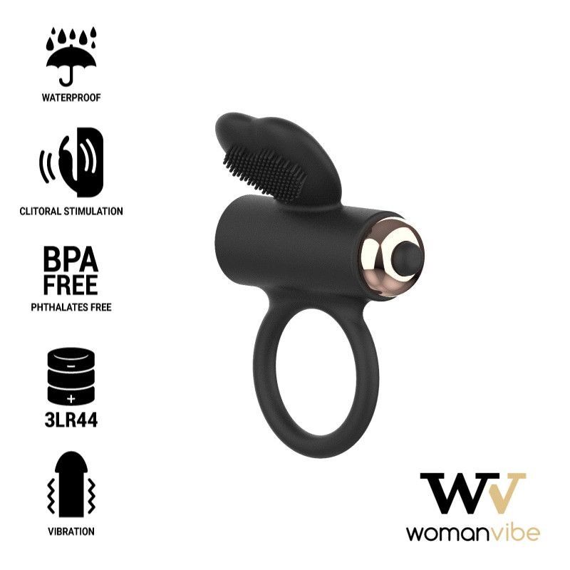 Womanvibe Zeus Anillo Vibrador Silicona