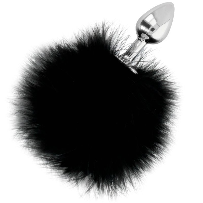 Darkness Extra Buttplug Anal Con Cola Negro 7 Cm