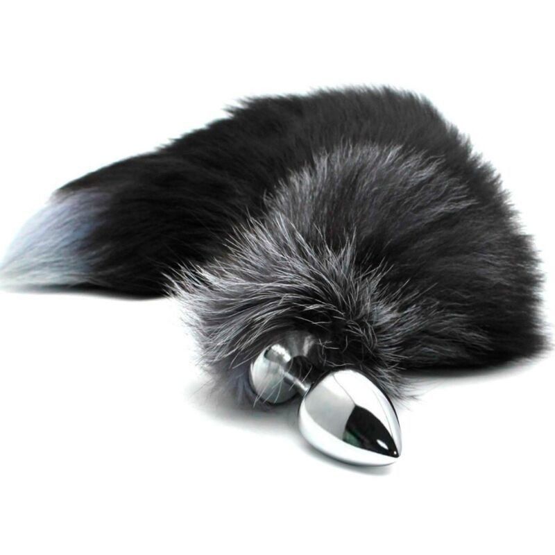Alive Anal Pleasure Plug Cola de Zorro | Metal 8 cm Talla M
