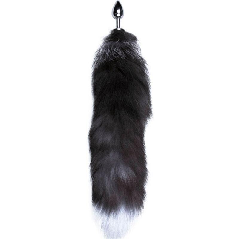 Alive Anal Pleasure Plug Metal Cola De Zorro Talla L