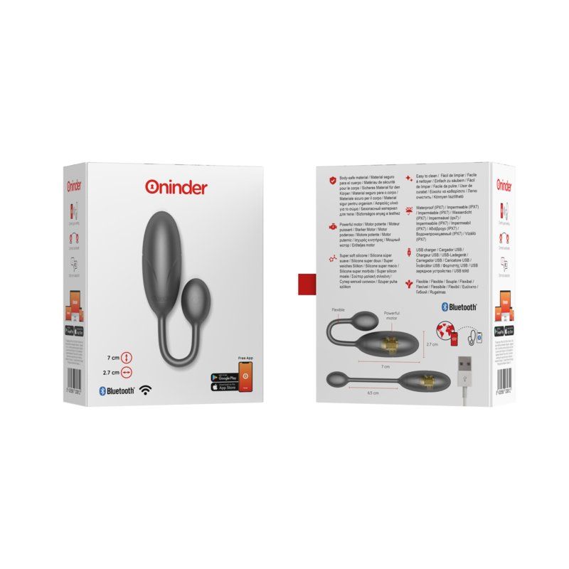 ONINDER™ DENVER – Vibrador APP Silencioso