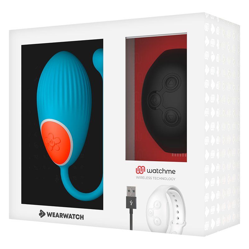 Wearwatch Huevo Control Remoto Technology Watchme Azul / Azabache