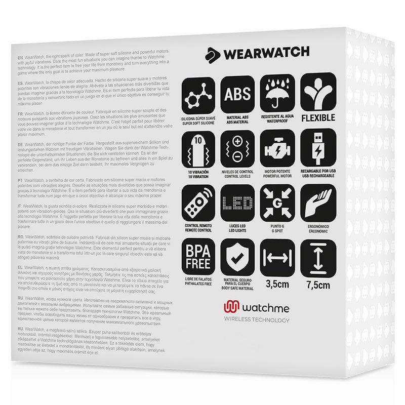 Wearwatch Huevo Control Remoto Technology Watchme Azul / Azabache
