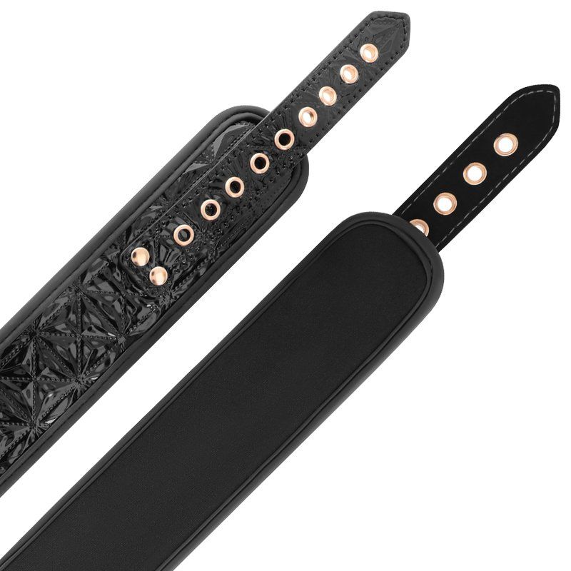 Begme Black Edition Collar Con Cadenas Y Pinzas Pezones Con Forro De Neopreno