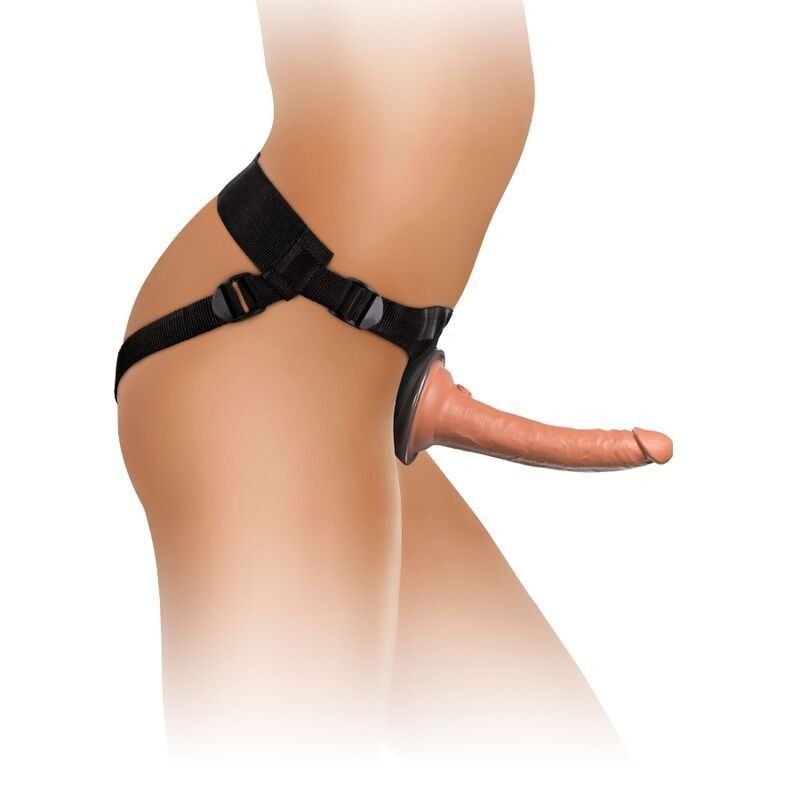 King Cock Elite Arnés con Dildo 17.8 cm | Comodidad sin anillos