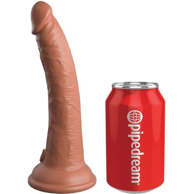 King Cock Elite Arnés con Dildo 17.8 cm | Comodidad sin anillos