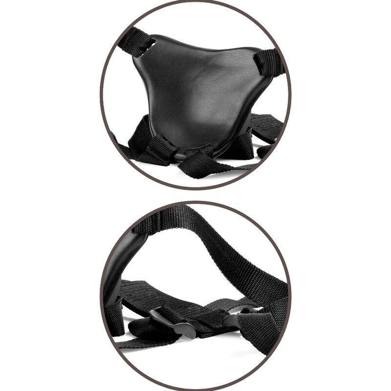 King Cock Elite Arnés con Dildo 17.8 cm | Comodidad sin anillos