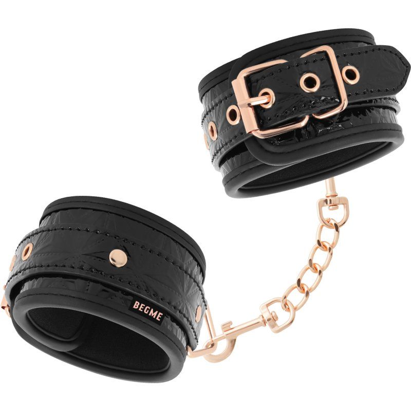 Begme Black Edition Esposas Para Manos Con Forro De Neopreno