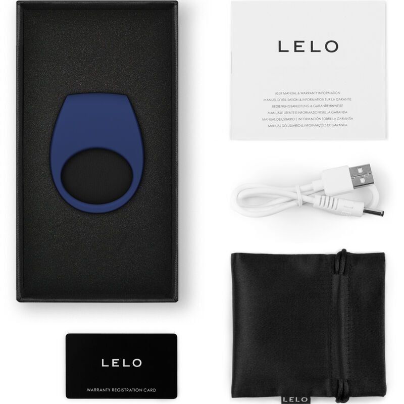 Lelo Tor 3 - Anillo Vibrador para Parejas con Control por App
