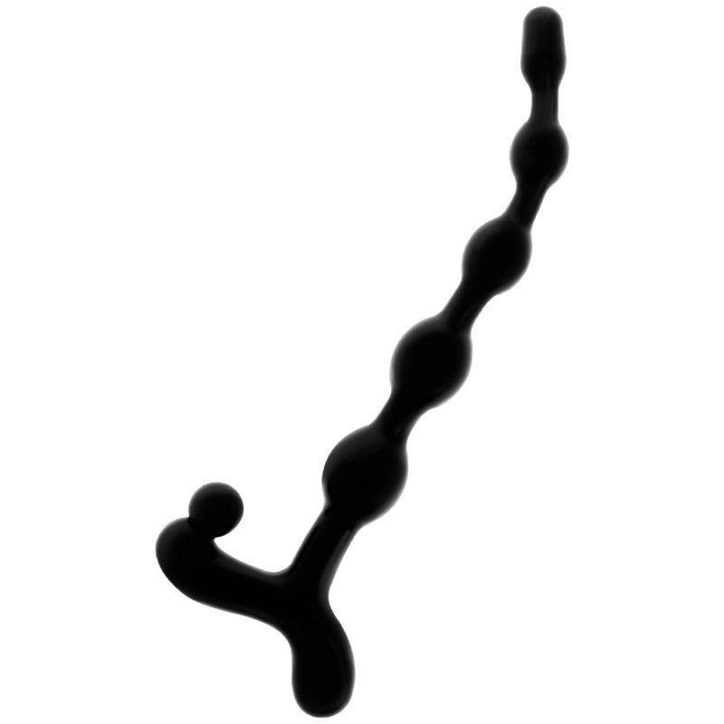Addicted Toys Bolas Anales 22 Cm Negro