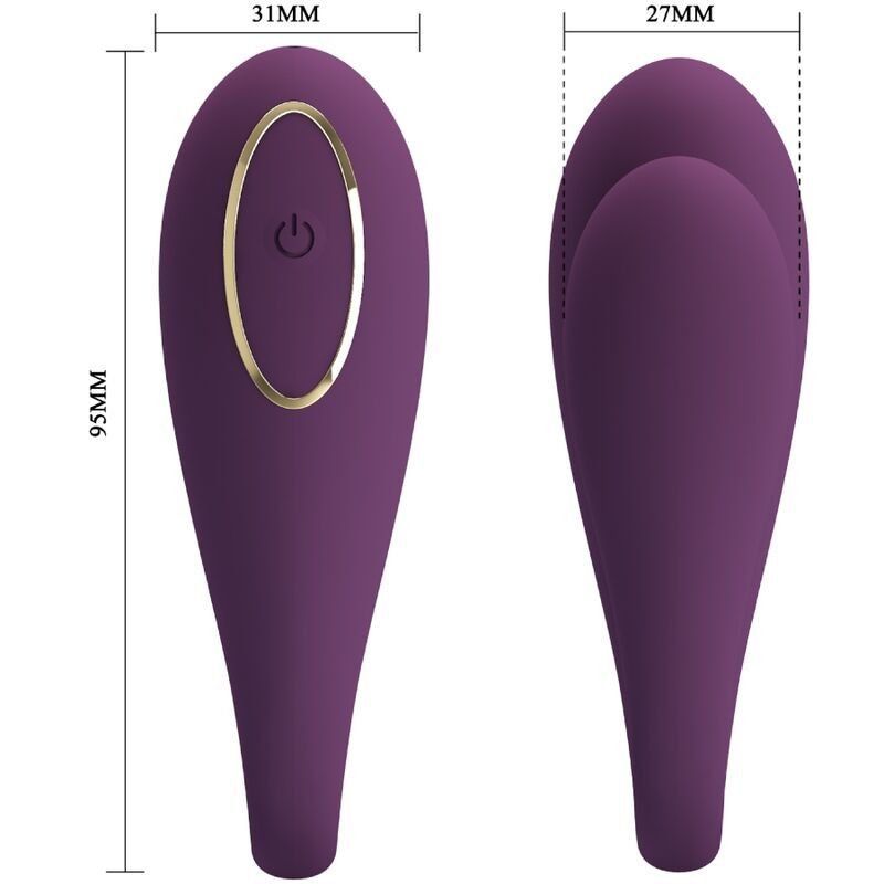 Pretty Love August | vibrador doble placer con app