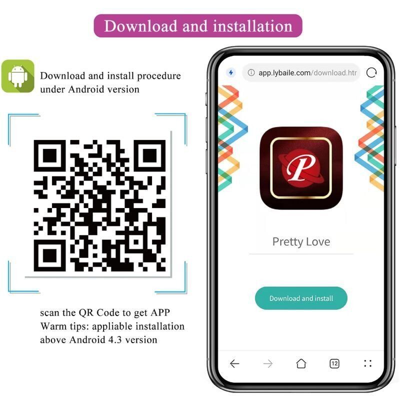Pretty Love August | vibrador doble placer con app