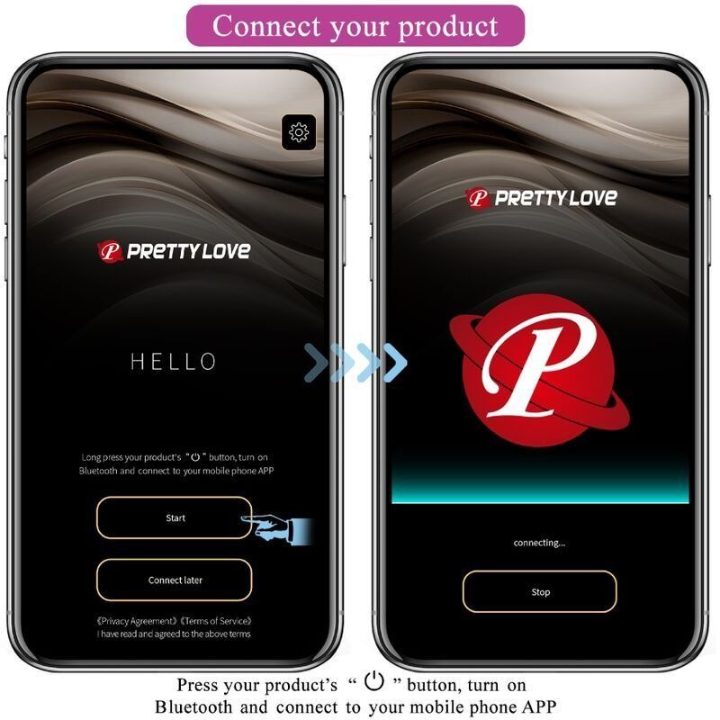 Pretty Love August | vibrador doble placer con app