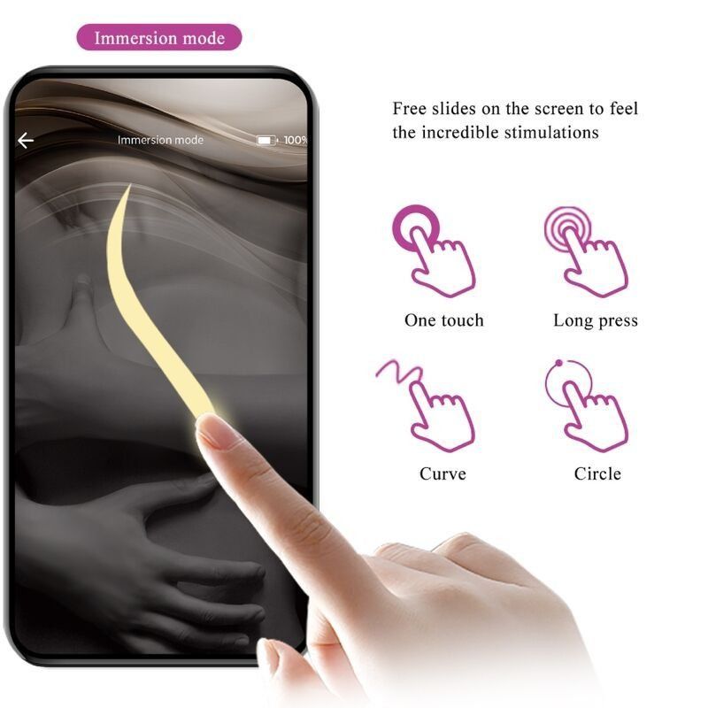 Pretty Love August | vibrador doble placer con app
