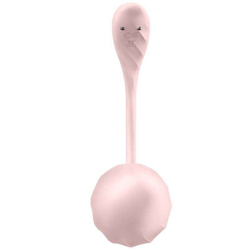 Satisfyer Ribbed Petal estimulador punto G con app rosa
