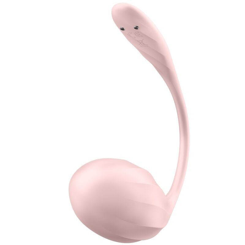 Satisfyer Ribbed Petal estimulador punto G con app rosa