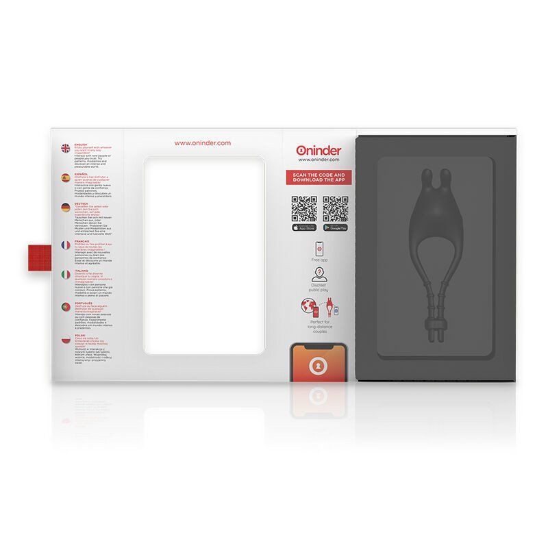 Oninder Pampa Anillo Vibrador Ajustable Y Multiposicion App Gratuita