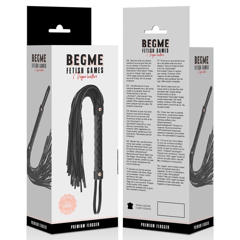 Begme Black Edition Latigo Cuero Vegano