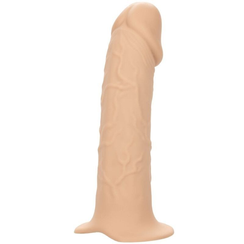Extensión realista con arnés 17,2 cm piel clara | Calexotics