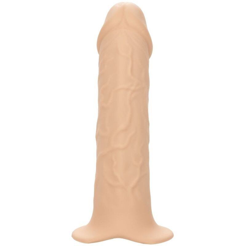 Extensión realista con arnés 17,2 cm piel clara | Calexotics