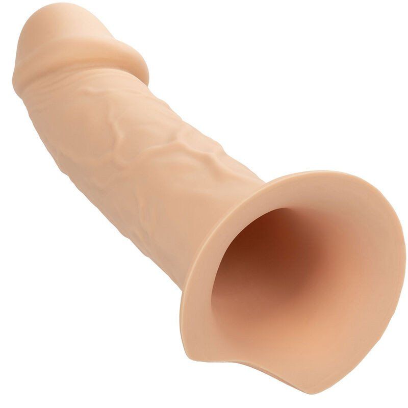 Extensión realista con arnés 17,2 cm piel clara | Calexotics