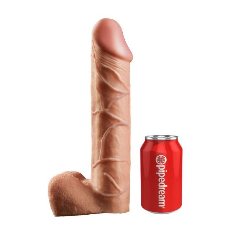 King Cock 12" | Arnés hueco XXL 30,5 cm con tirantes