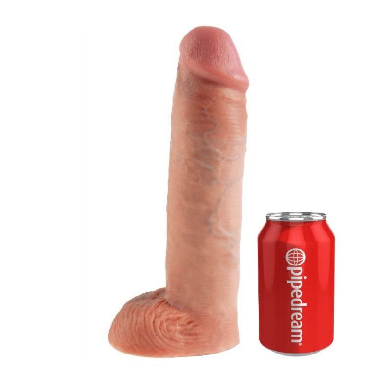 King Cock 11" Hollow Strap-On|Arnés hueco realista 28 cm