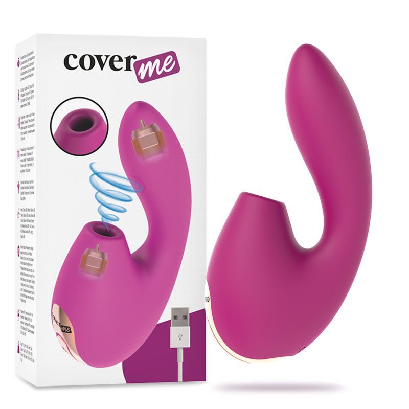 Coverme Clitoral Succion & Vibrador Potente G Spot Rush