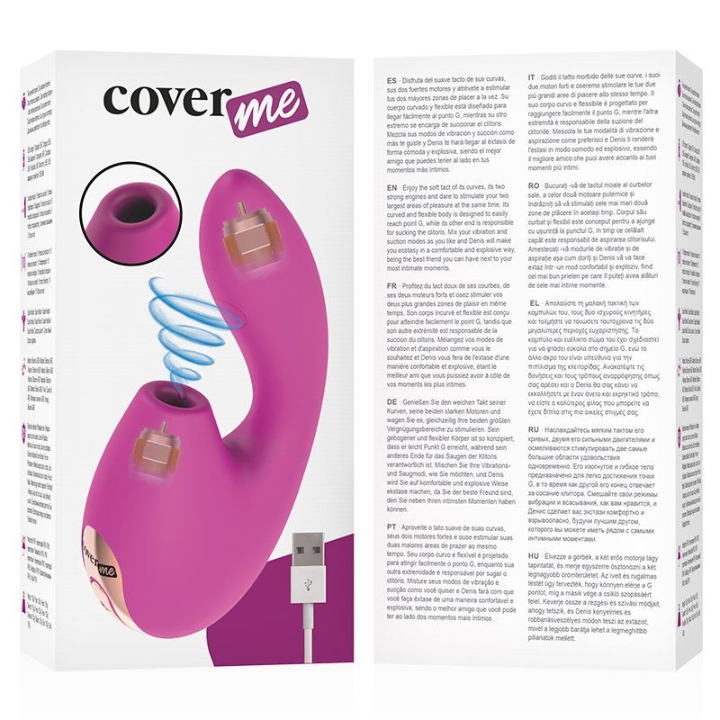 Coverme Clitoral Succion & Vibrador Potente G Spot Rush