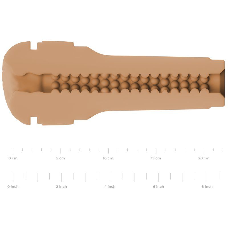 Kiiroo Feel Stroker Masturbador Estimulador Marron Claro