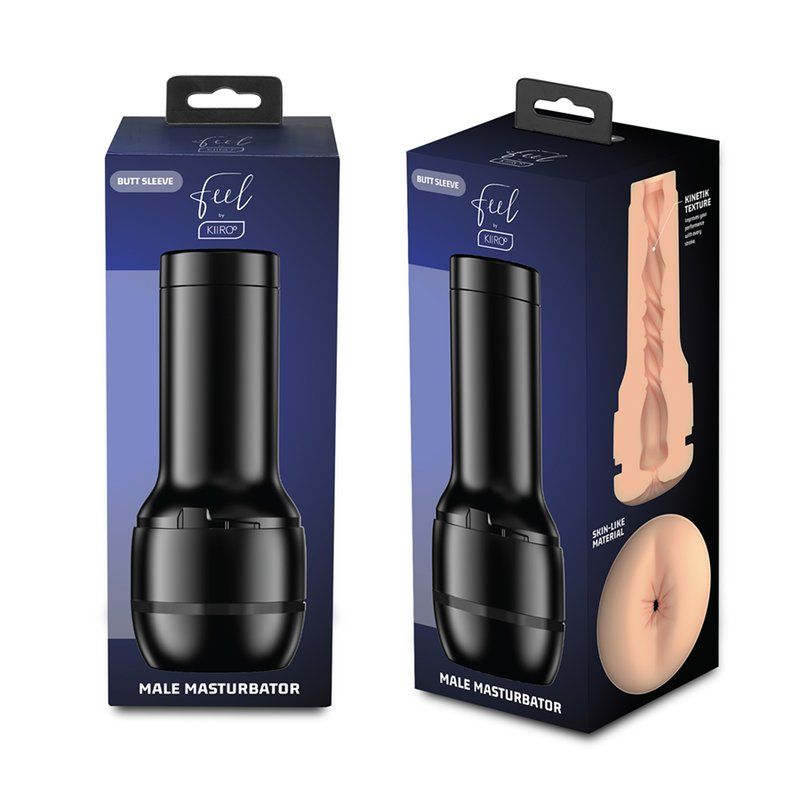 Kiiroo Feel Stroker Generic Butt Masturbador Pale