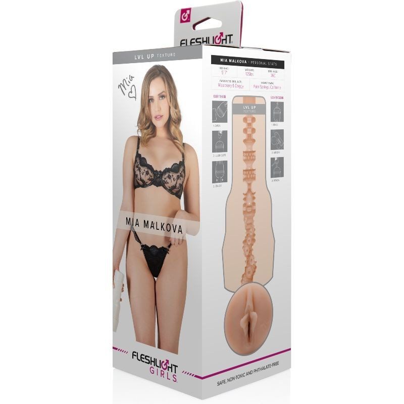 Fleshlight Mia Malkova Lvl Up | Masturbador vaginal