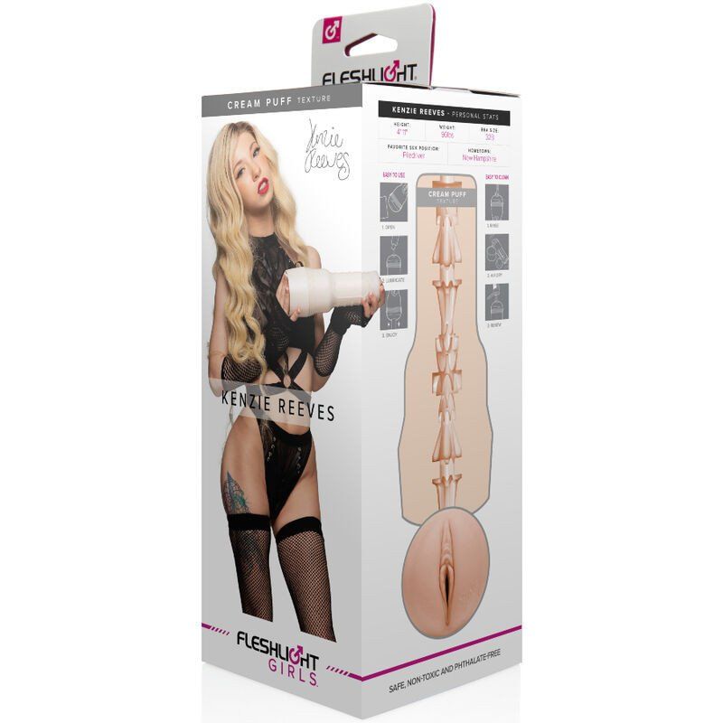Fleshlight Kenzie Reeves Cupcake | Masturbador vaginal