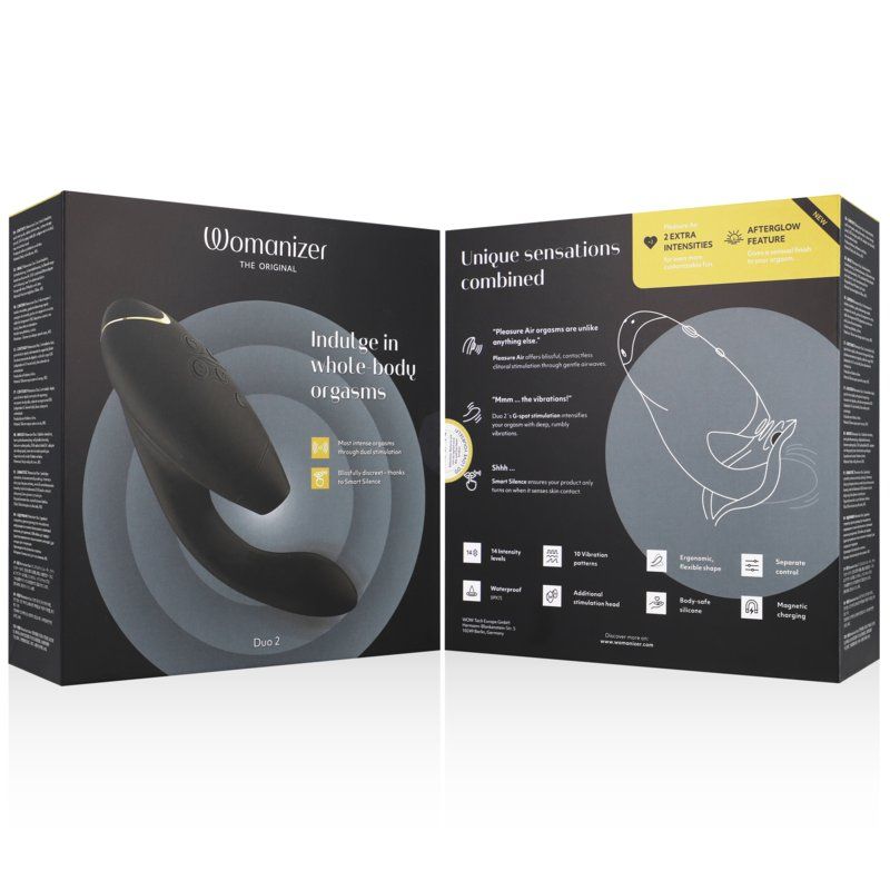 Womanizer Duo 2 Estimulador Negro