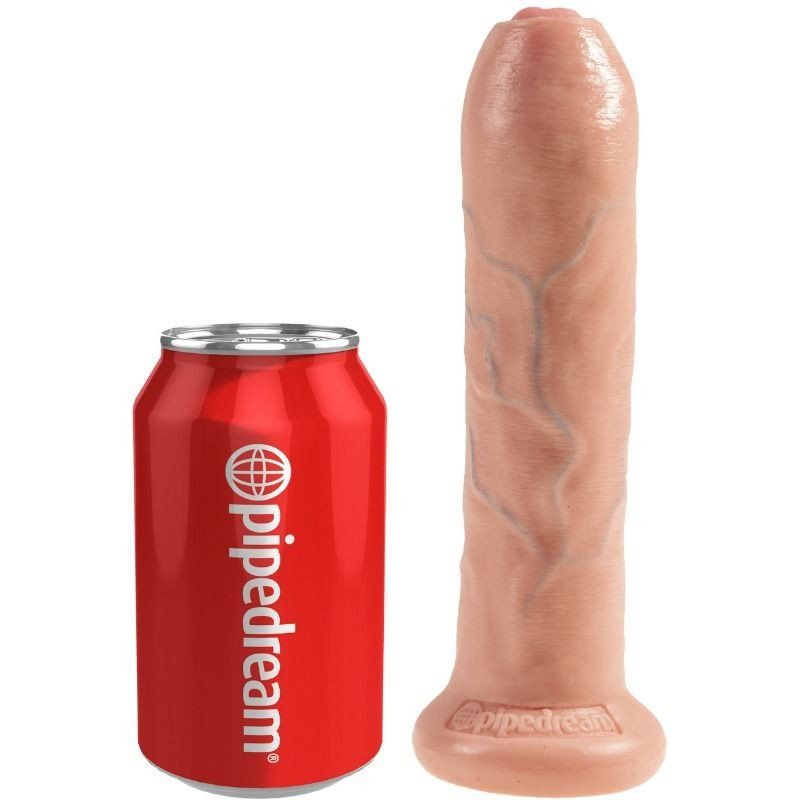 King Cock 7 Uncut | Dildo realista con prepucio móvil