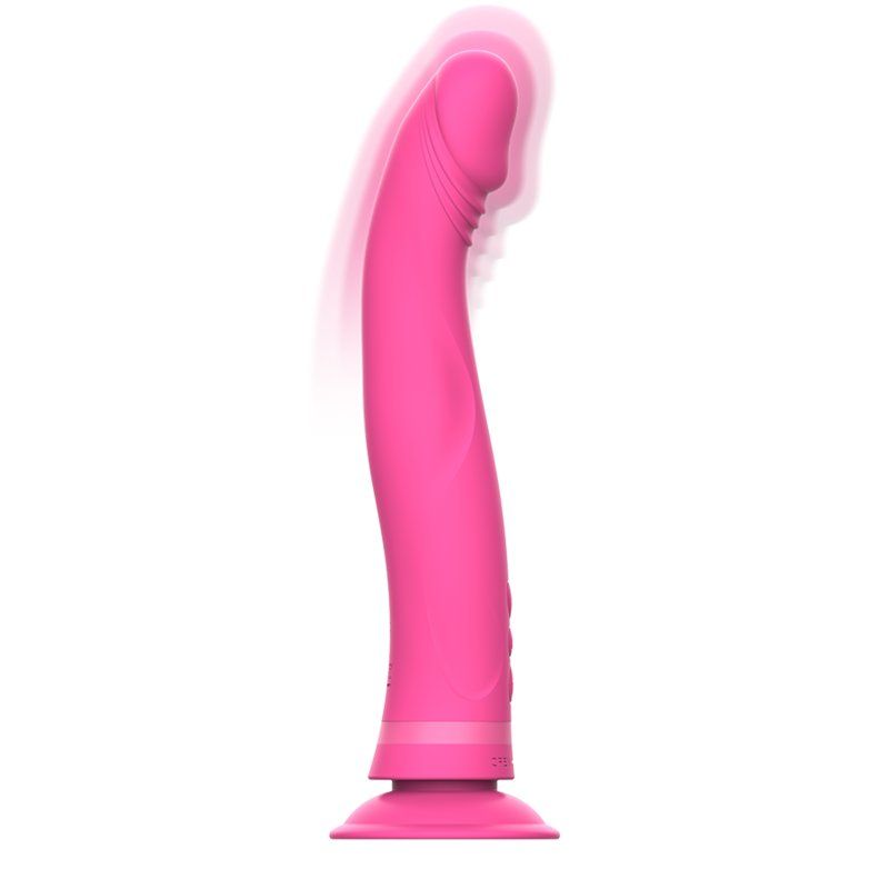Intense Michelangelo Dildo Vibrador | Silicona Rosa 22 cm