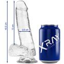 X Ray Clear Dildo Realista Transparente 18.5 Cm O 3.8 Cm