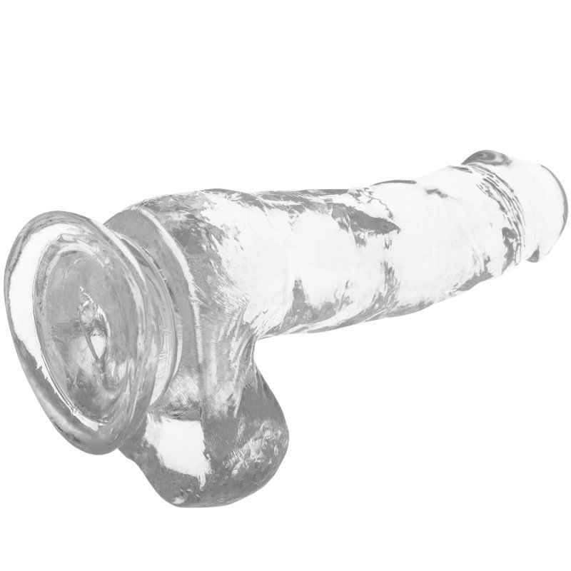 X Ray Clear Dildo Realista Transparente 18.5 Cm O 3.8 Cm