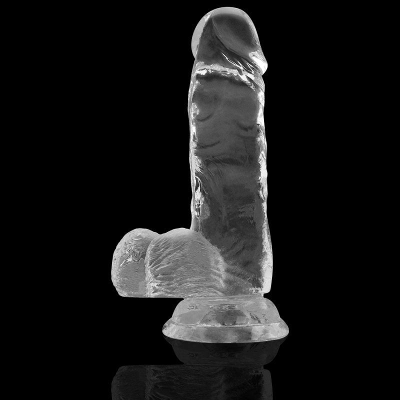 X Ray Clear Dildo Realista Transparente 15.5 Cm O 3.5 Cm
