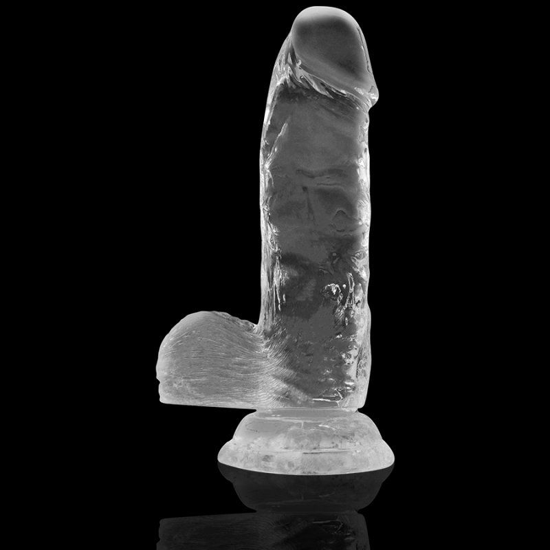 X Ray Clear Dildo Realista Transparente 15.5 Cm O 3.5 Cm