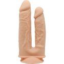 Silexd Modelo 1 Pene Realístico Doble Penetración Silicona Premium Silexpan 17.5 / 19.5 Cm