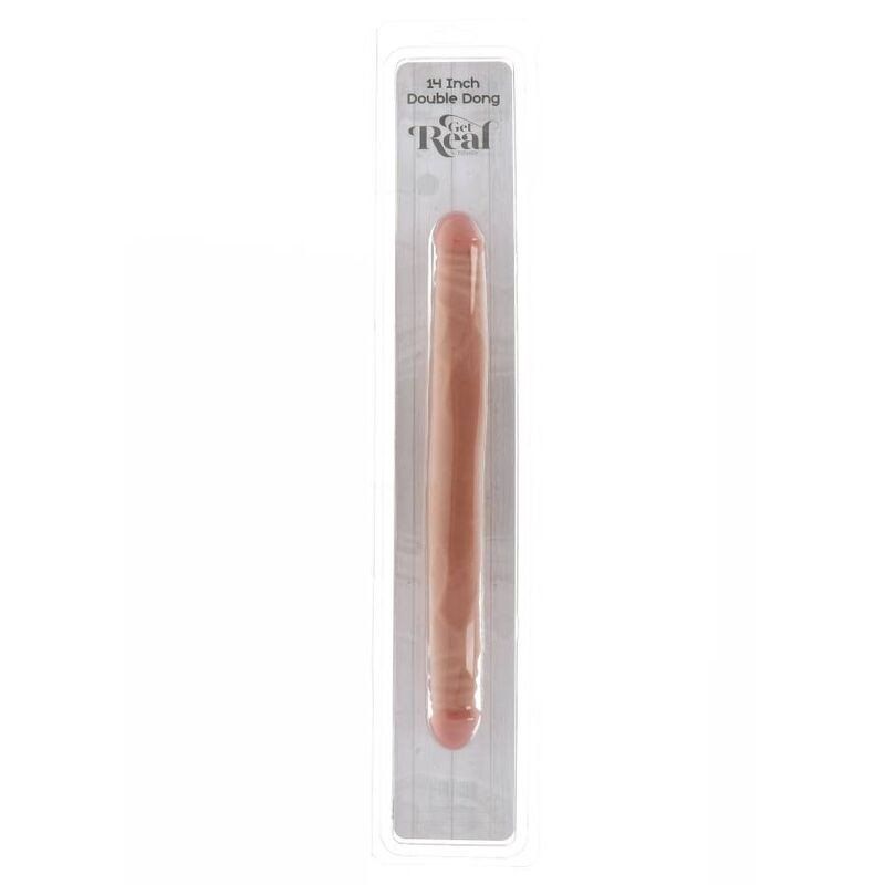Get Real Doble Dong 35 Cm Natural